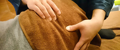 患者様の現在の症状をプロの手で丁寧に診察します